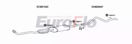 Система выпуска ОГ EuroFlo MZSPR23D 9004B